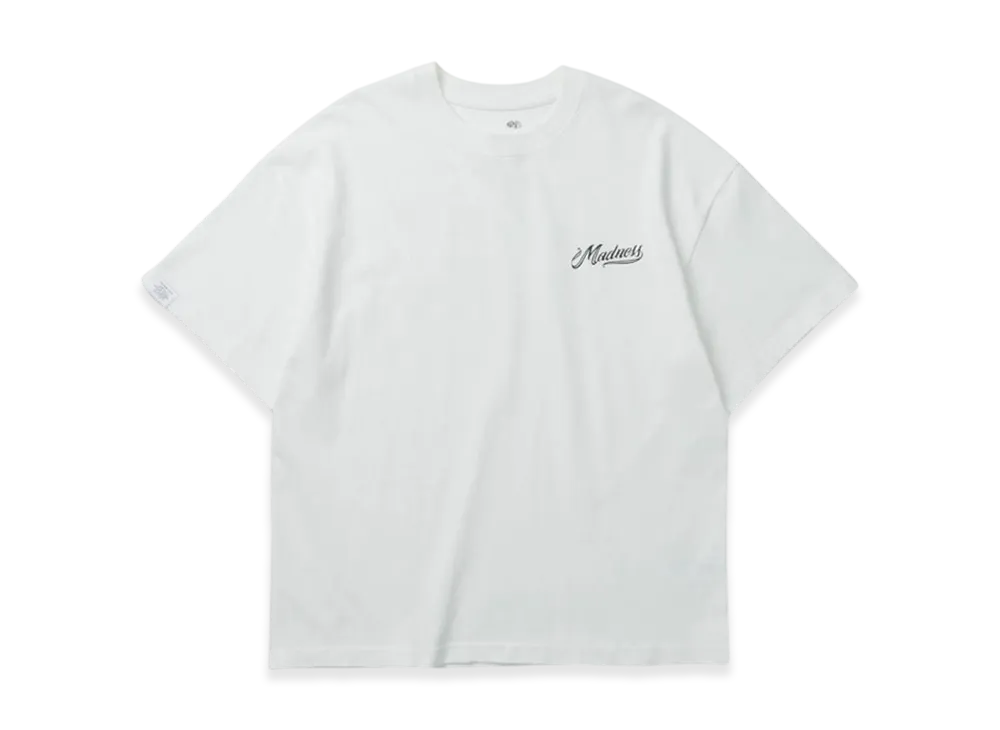 MADNESS Badge (L) Uniform T-shirt "White"