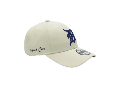 NEW ERA x THE CAP 'ONE STONE' 9Forty Detroit Tigers "Stone White"