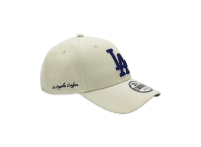 NEW ERA x THE CAP 'ONE STONE' 9Forty Los Angeles Dodgers "Stone White"
