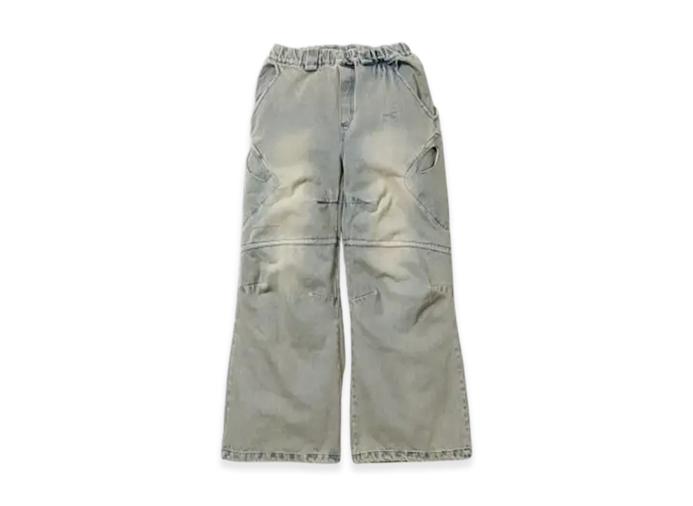 F-LAGSTUF-F CPG Rhombus Denim Pants "Blue"