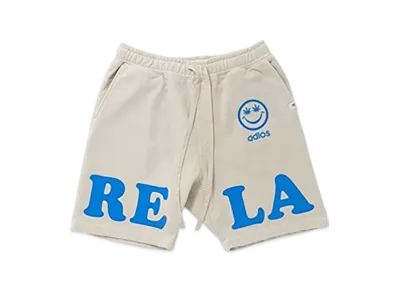 Perfect ribs x A Love Movement "Relax" Basic Sweat Short Pants "Ivory"