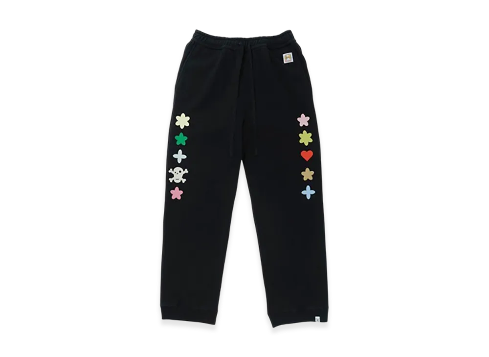 Perfect ribs x HAROSHI Straight Wide Pants "Black"