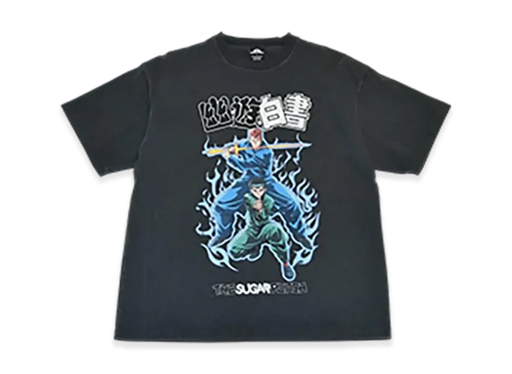 THE SUGAR PUNCH x Yu Yu Hakusho S/S T-Shirt "Black"