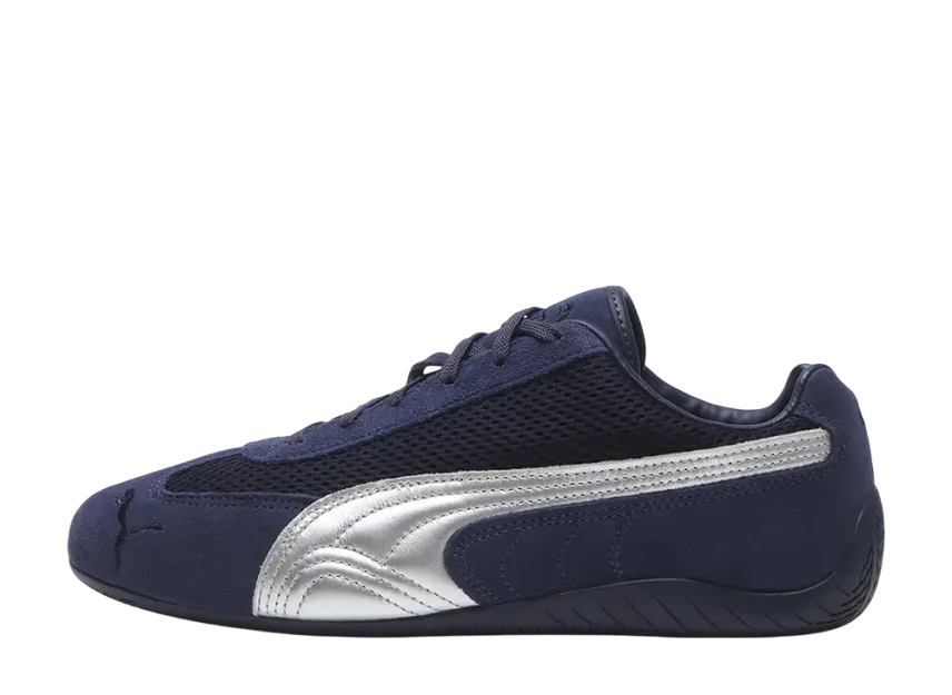 プーマ スピードキャット プレミアム "プーマネイビー/マットシルバー"