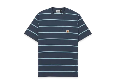 Carhartt WIP Aiken Pocket Short Sleeve T-Shirt "Navy"