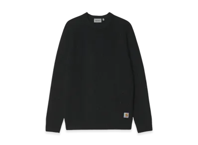 Carhartt WIP Anglistic Sweater "Black Speckled"
