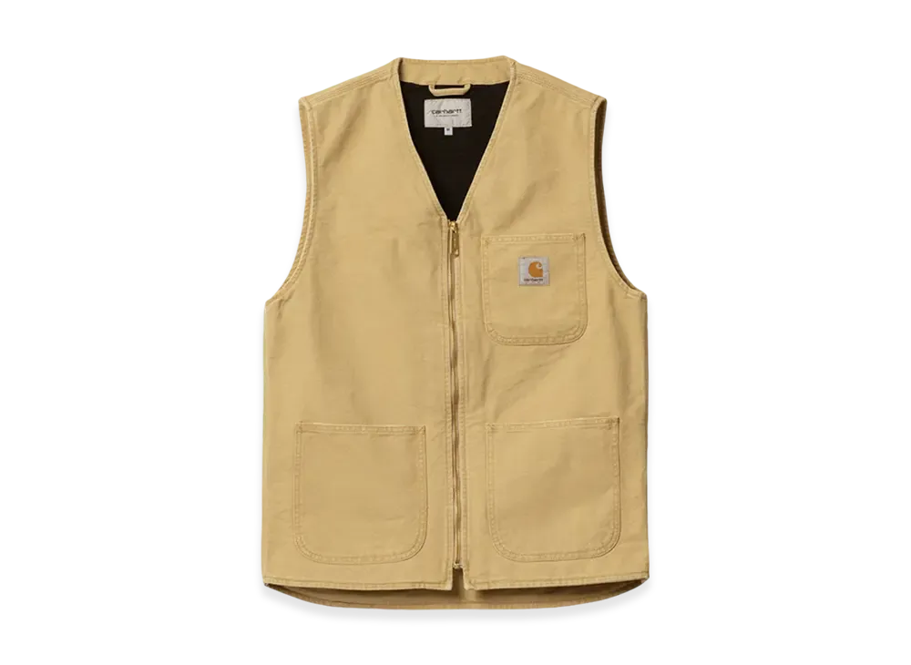 Carhartt WIP Arbor Vest "Bourbon Aged Canvas"