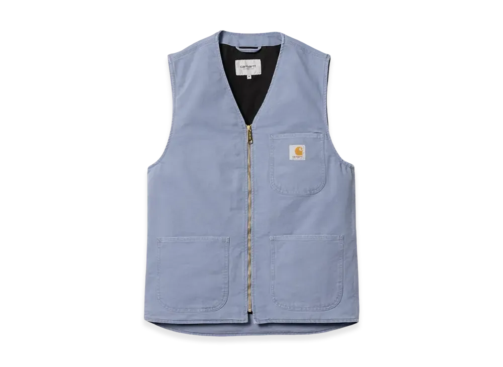 Carhartt WIP Arbor Vest "Bay Blue Aged Canvas"