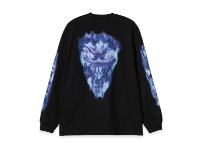 Carhartt WIP Babybrush Grin Long Sleeve T-Shirt "Black"