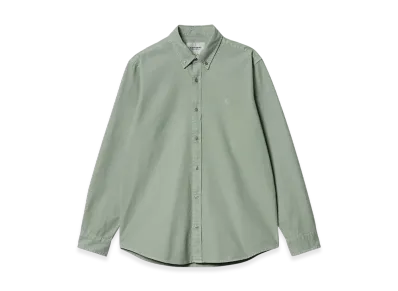 Carhartt WIP Bolton Shirt "Glassy Teal Garment Dyed"