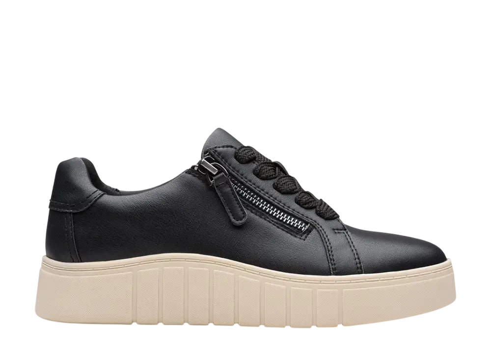 Clarks Women's Mykah Joy "Black Leather"