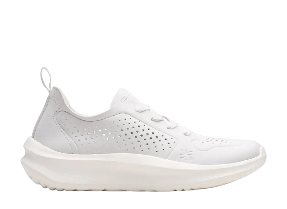 Clarks Women's Solevana Tie "Off White"