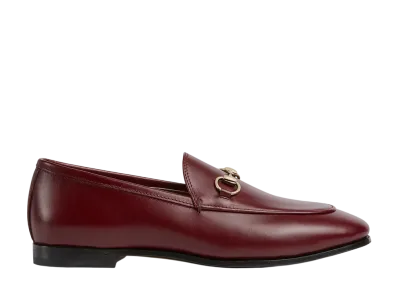 GUCCI Women's Jordaan Loafer "Rosso Ancora"
