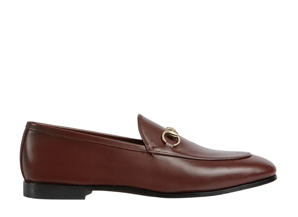 グッチ ウィメンズ ヨルダーン ローファー "ダークブラウンレザー"