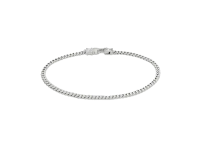TOMWOOD Curb Bracelet "Silver"