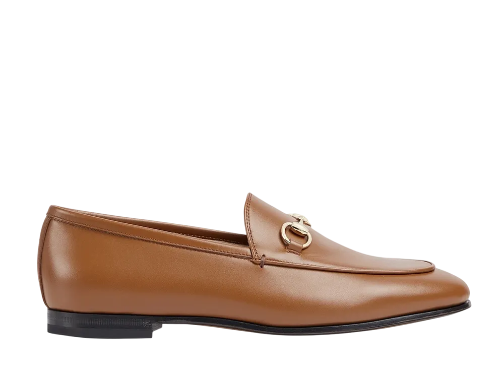 グッチ ウィメンズ ヨルダーン ローファー "ブラウンレザー"