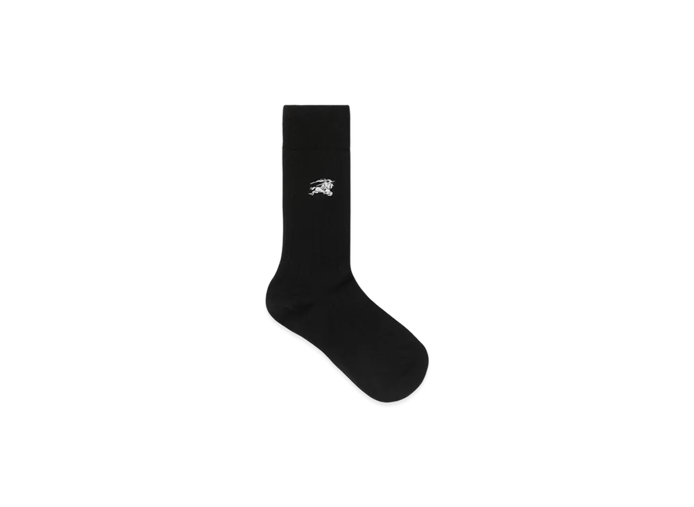 Burberry Wool Blend Socks "Black"