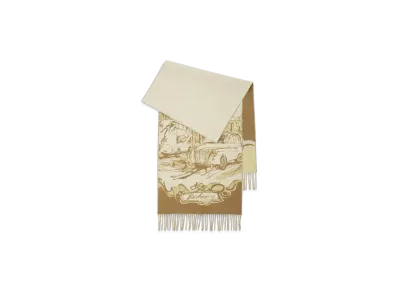 Burberry Westminster Cashmere Scarf "Hay"
