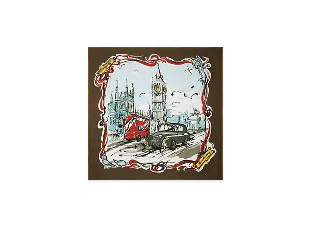 Burberry Westminster Silk Scarf "Multi"