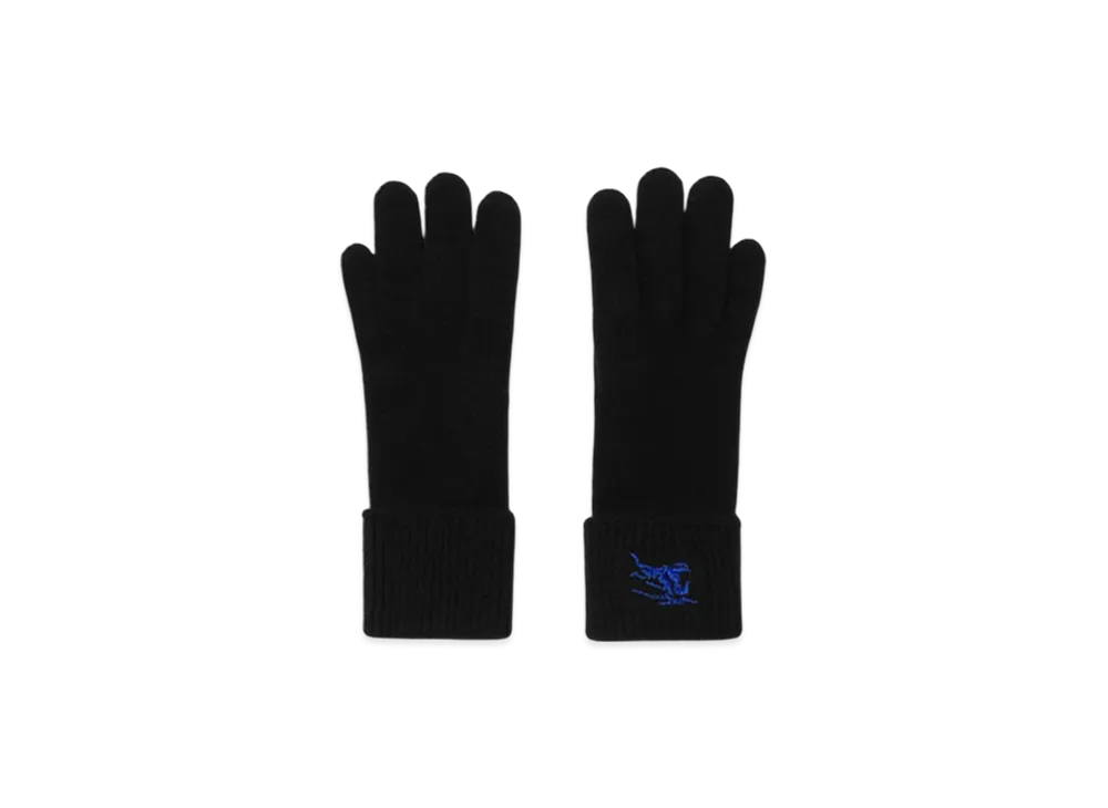 Burberry Cashmere Blend Gloves "Black"
