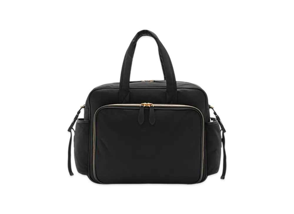 Burberry Quilted Nylon Baby Changing Bag "Black"