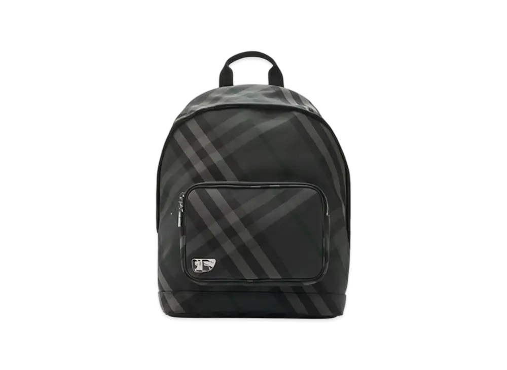 Burberry Grid Backpack "Charcoal"
