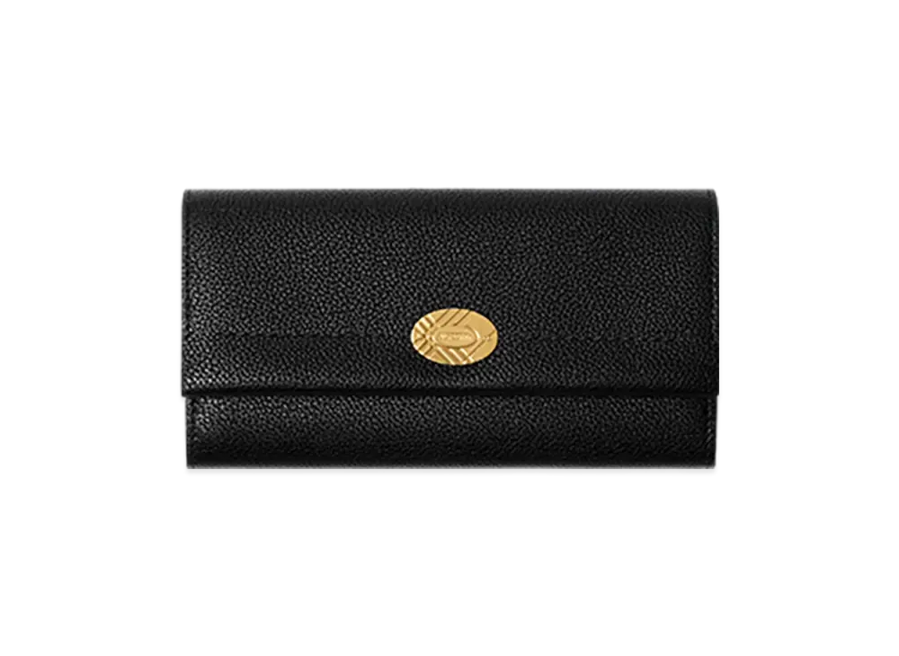 Burberry Cotswolds Continental Wallet "Black"