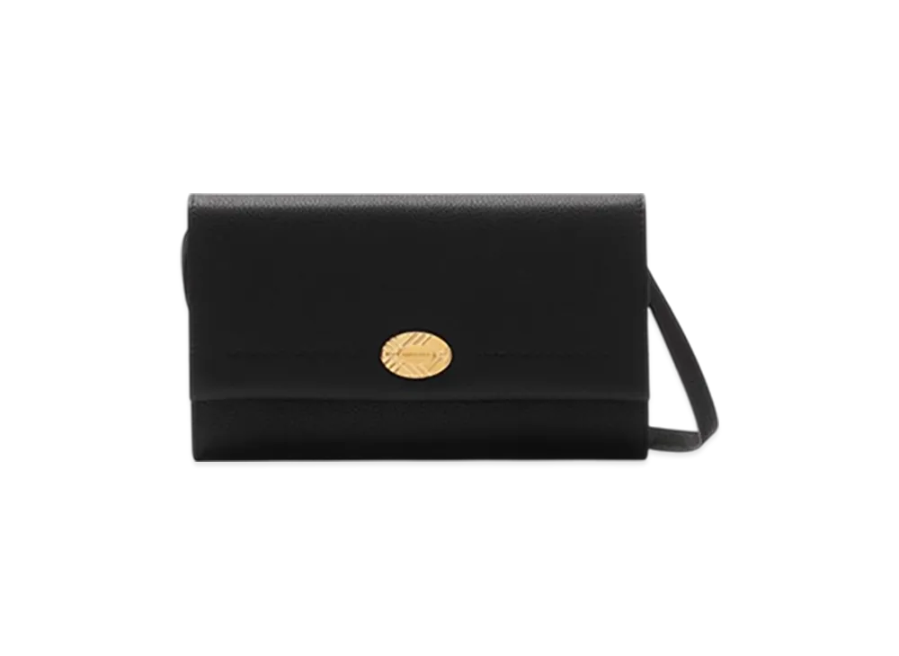 Burberry Cotswolds Strap Wallet "Black"