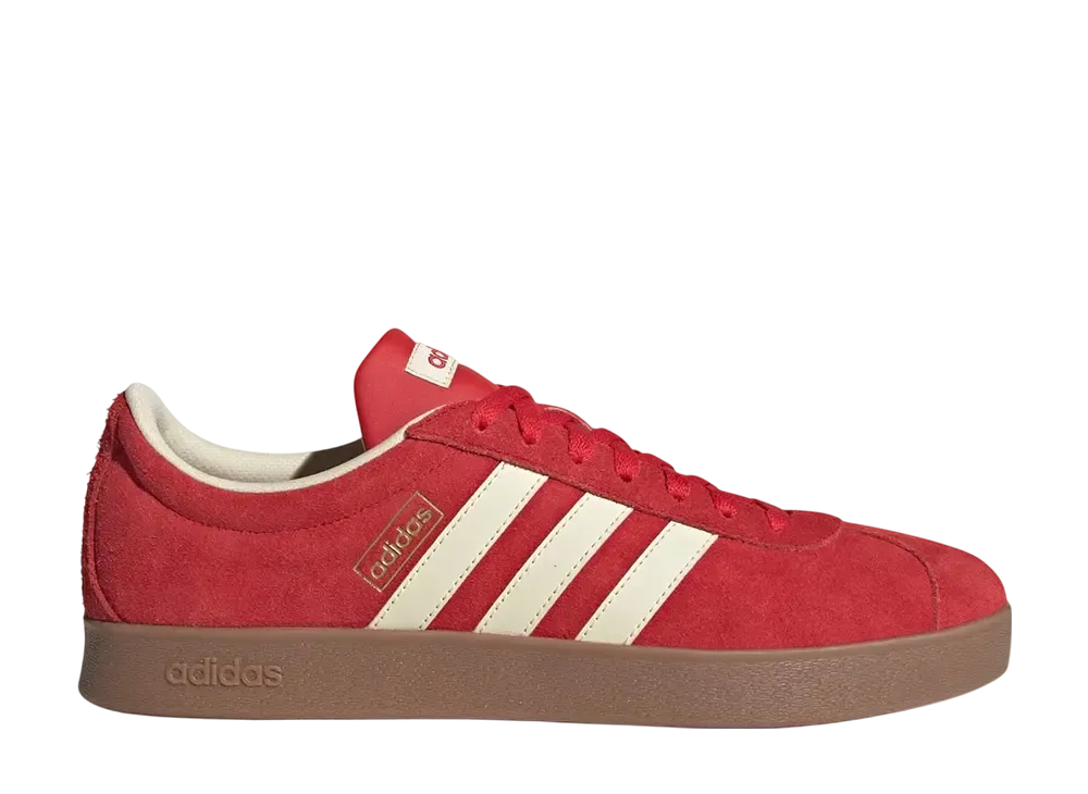 アディダス VL コート クラシック "ベタースカーレット/ウォームバニラ/ゴールドメタリック"