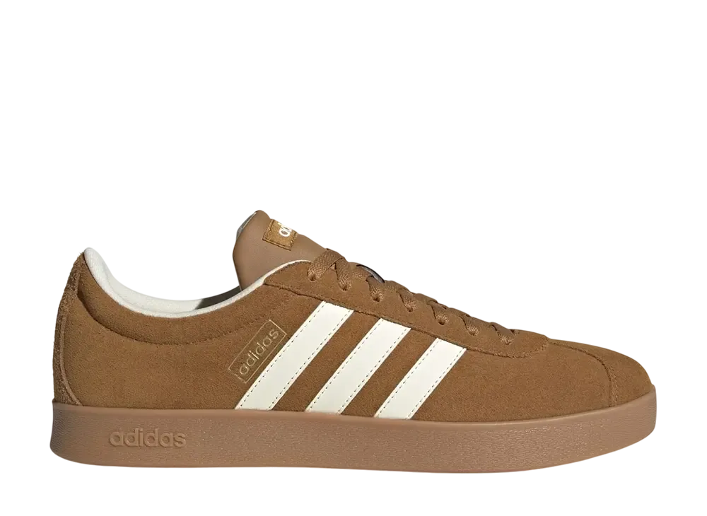 アディダス VL コート クラシック "ブロンズストレータ/クリームホワイト/ゴールドメタリック"