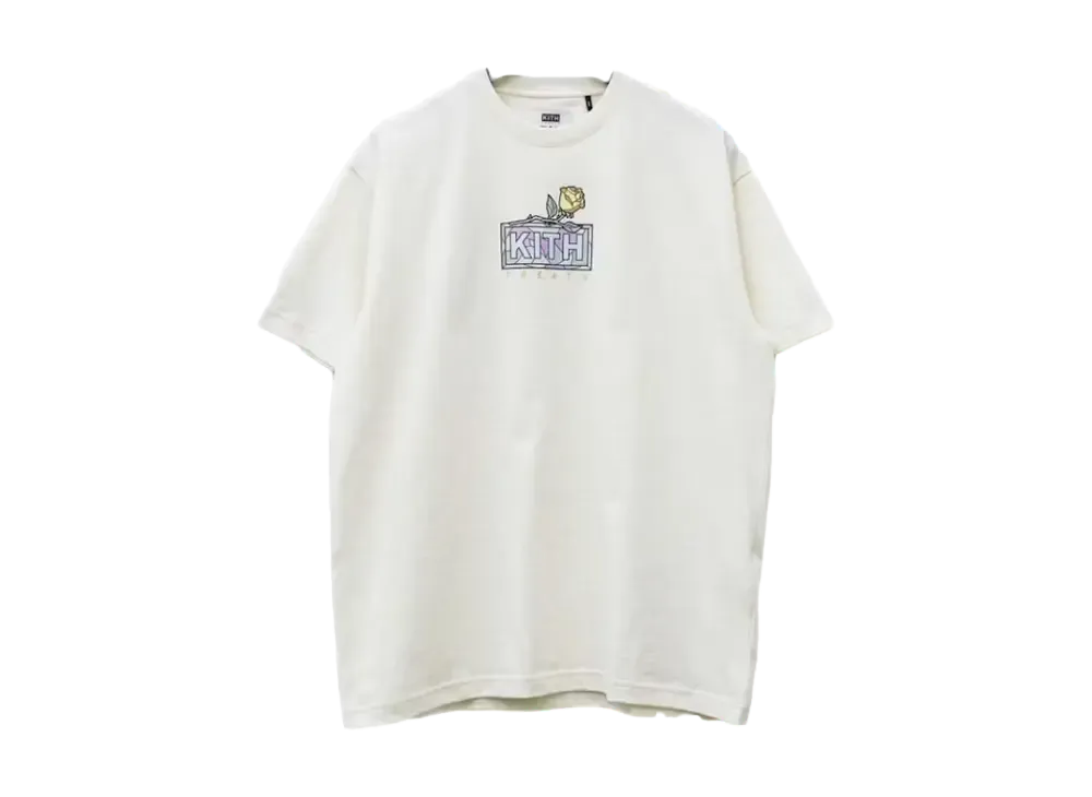 Kith Treats Mosaic Rose Tee "Off White"