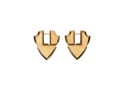 Burberry Shield Earrings "Gold"