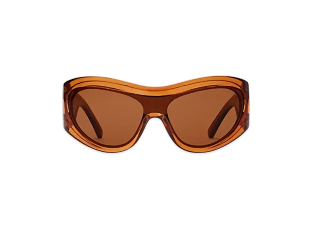Burberry Shield Cut-out Sunglasses "Rust"
