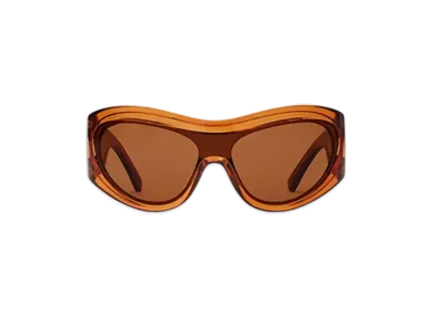 Burberry Shield Cut-out Sunglasses "Rust"