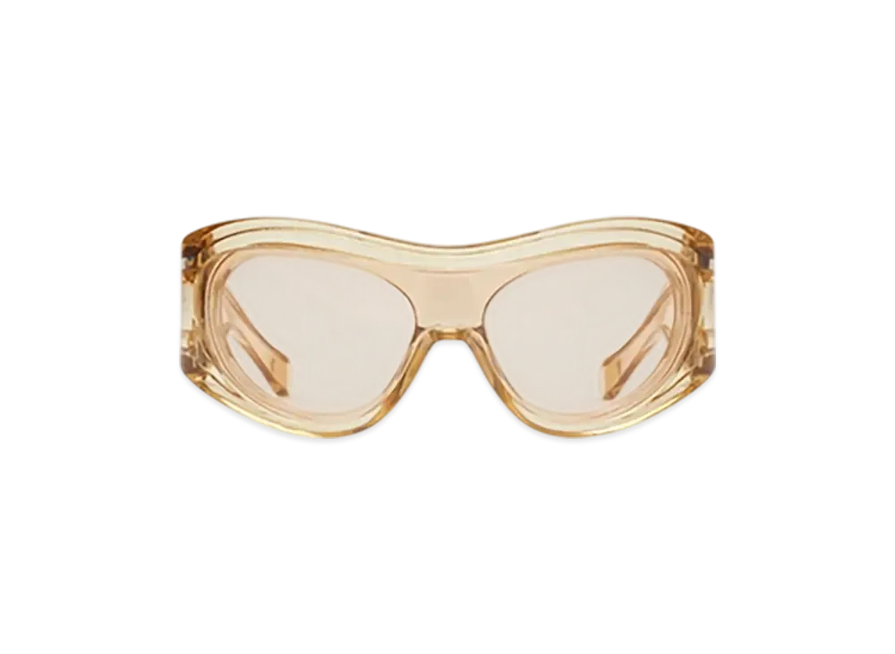Burberry Shield Cut-out Sunglasses "Light Beige"