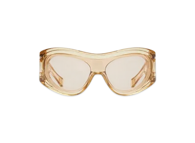Burberry Shield Cut-out Sunglasses "Light Beige"