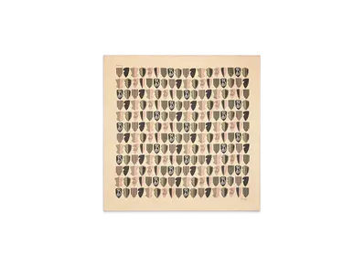 Burberry Geometric Shield Silk Scarf "Hazelwood"