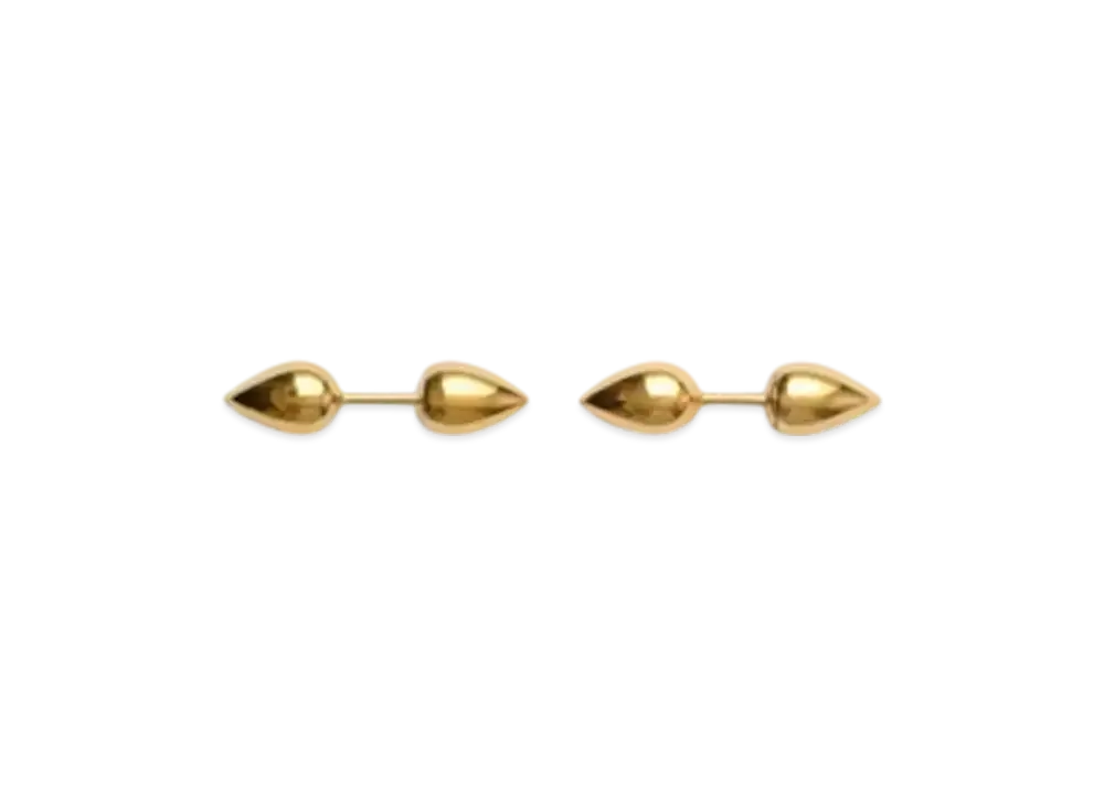 Burberry Small Spear Stud Earrings "Gold"