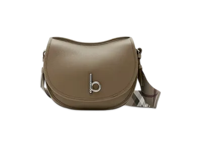 Burberry Small Rocking Horse Satchel "Blush/Swamp"