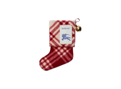 Burberry Check Wool Stockings "Ripple"