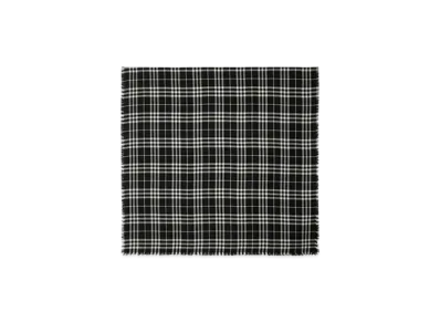 Burberry Check Cashmere Silk Scarf "Black/Calico"