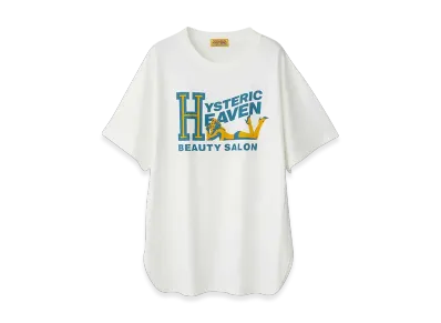 HYSTERIC GLAMOUR H Beauty Salon Oversized T-shirt "White"