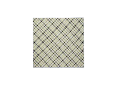 Burberry Check Silk Scarf "Lichen"
