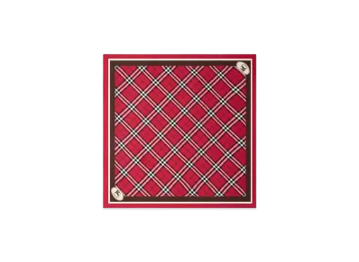 Burberry Check Silk Scarf "Post"
