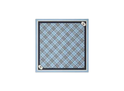 Burberry Check Silk Scarf "Bank"