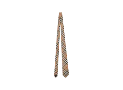 Burberry Check Silk Tie "Archive Beige"