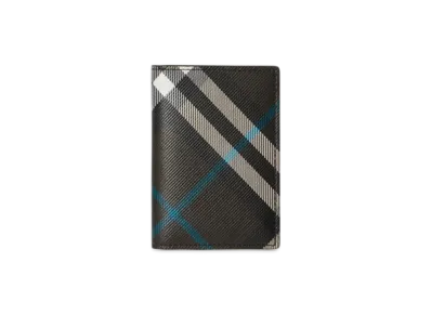 Burberry Check Folding Card Case "Snug"