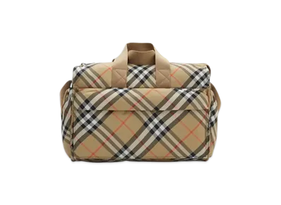Burberry Check Baby Changing Bag "Sand"