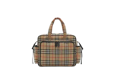 Burberry Check Baby Changing Bag "Archive Beige"