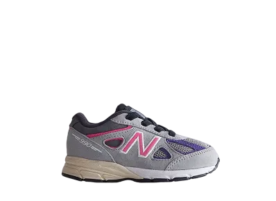 キス × ニューバランス TD 990V4 ユナイテッド アローズ & サンズ "スモークドパール"(キッズ)